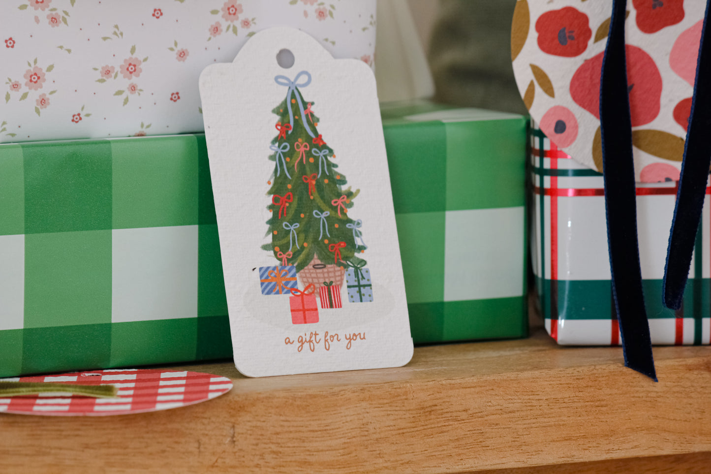 Merry and Bright Plantable Gift Tags 6 Pack