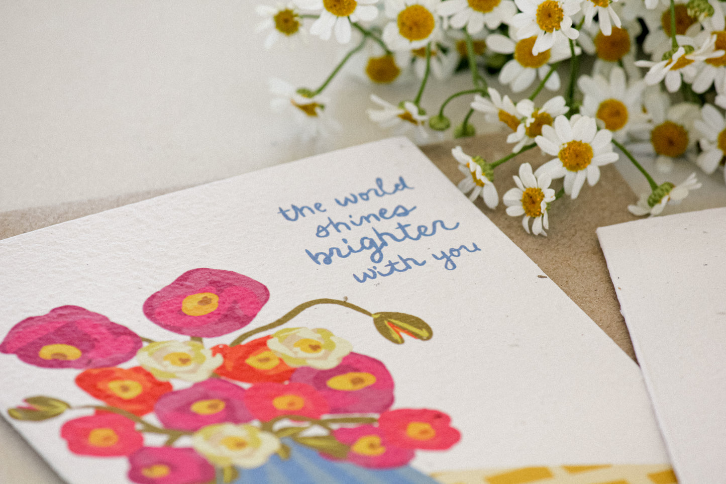 Brighter With You Plantable Card Wholesale