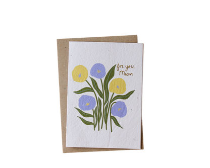 For you, Mum Plantable Card Wholesale