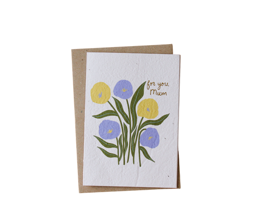 For you, Mum Plantable Card Wholesale