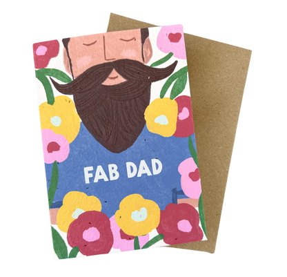 Fab Dad Plantable Card Wholesale