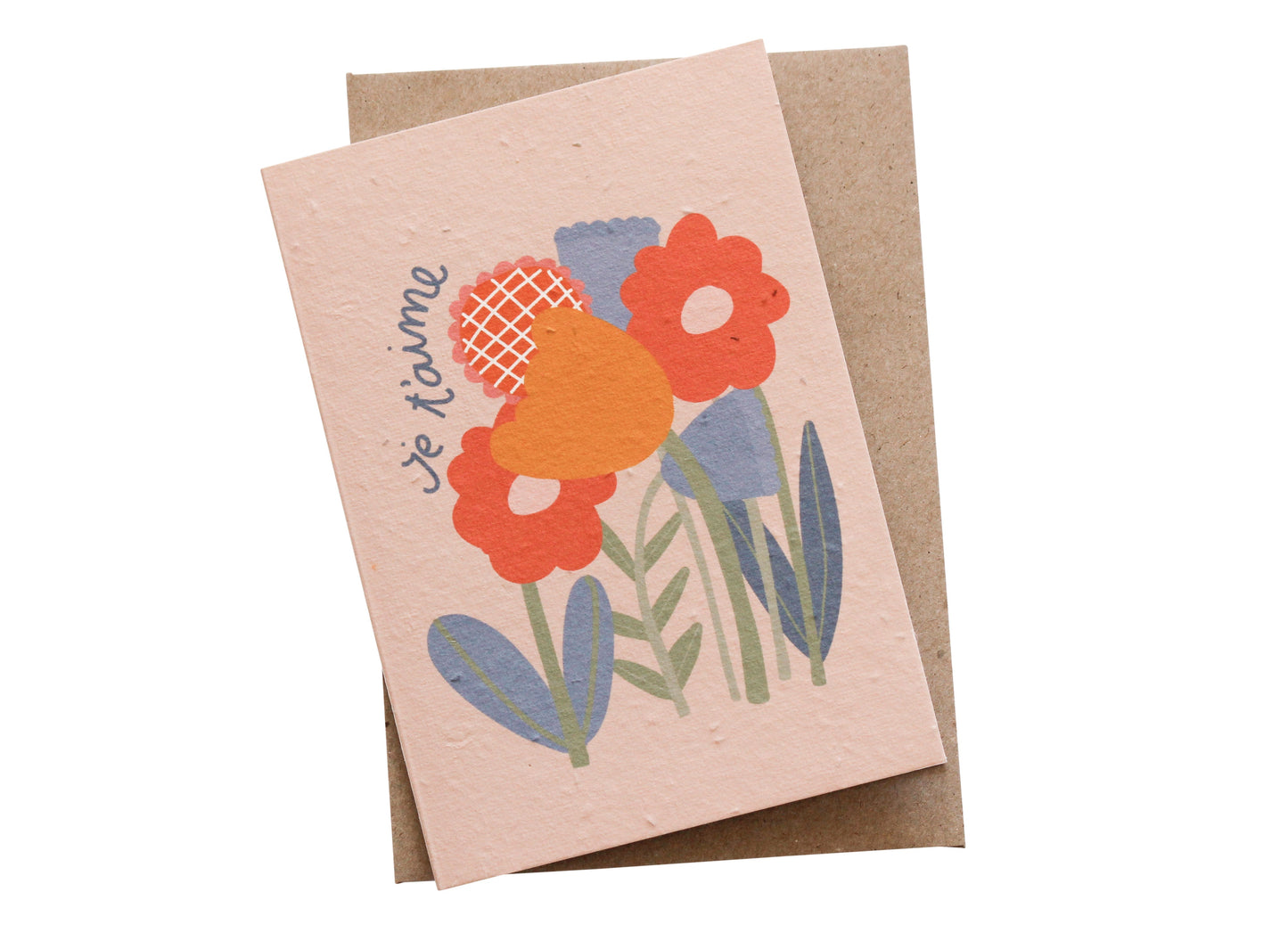 Je t’aime Plantable Card Wholesale