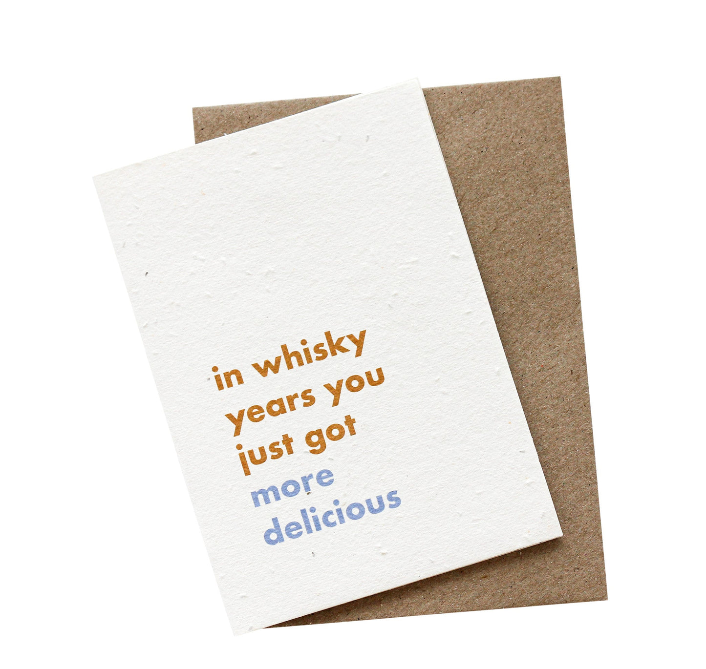 Whisky Years Plantable Card Wholesale