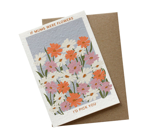 Flower Market Plantable Card Wholesale