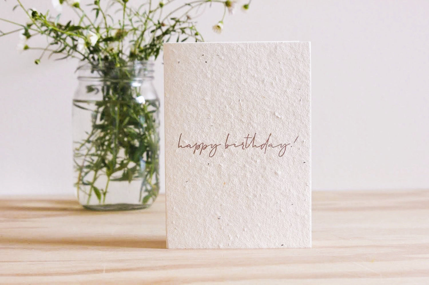 Minimal Birthday Plantable Card Wholesale